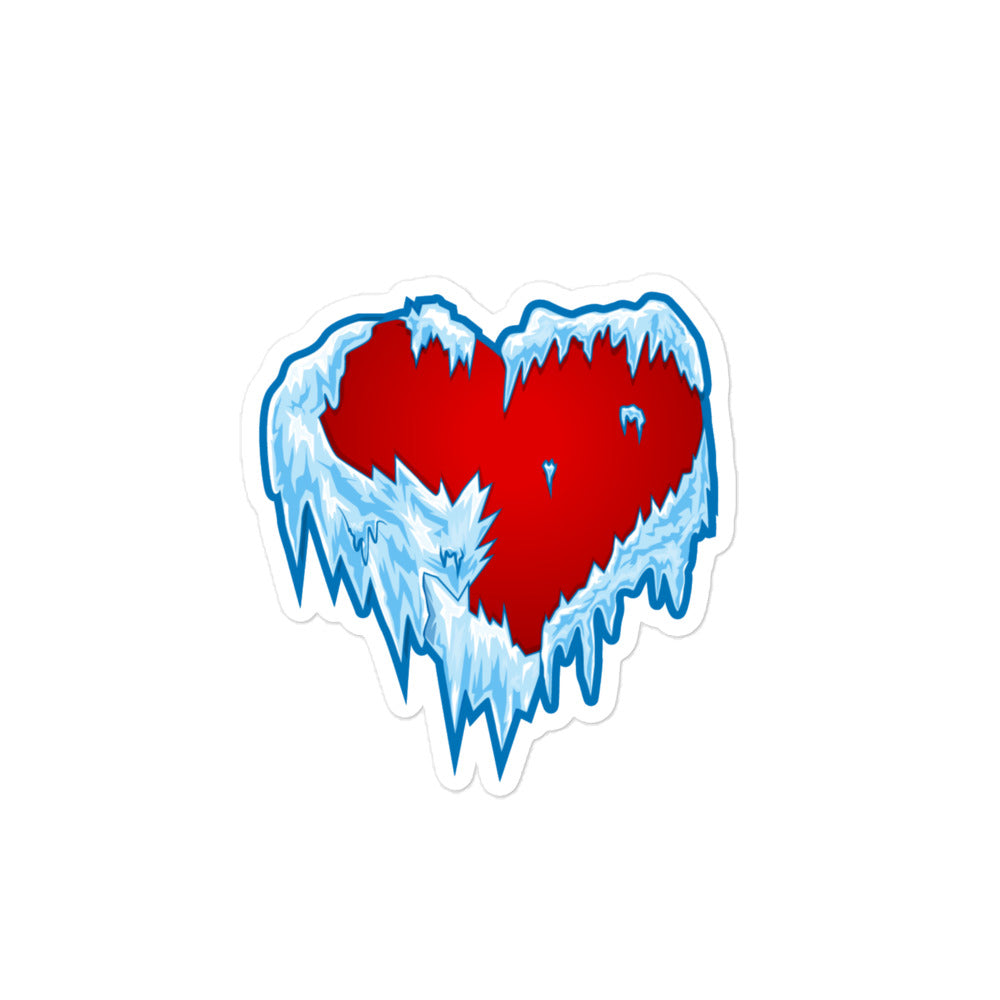 Cold Heart Sticker